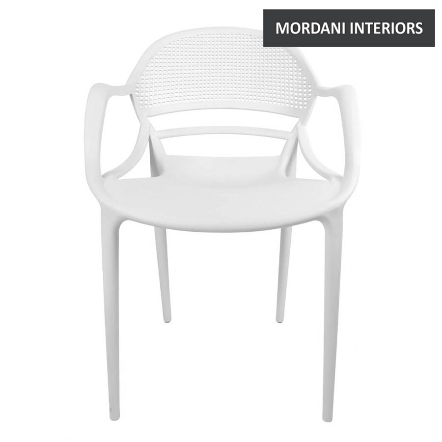 Cobalt White Cafe Chair
